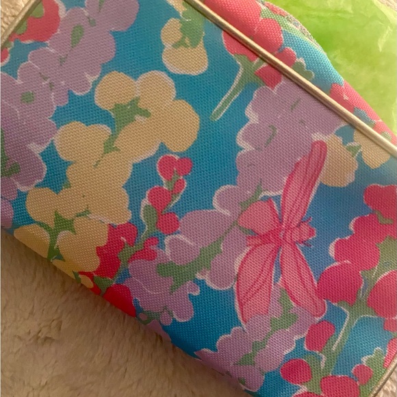 NEW Lilly Pulitzer For Estee Lauder Dragonfly Snapdragon Makeup Bag - Picture 3 of 5